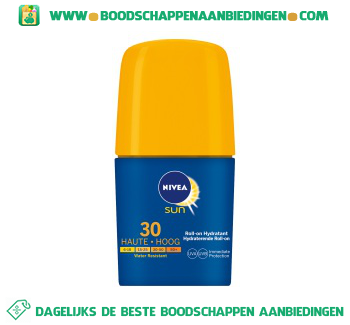 Sun zonnemelk roll on spf 30 aanbieding