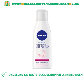 Nivea Verzachtende reinigingsmelk aanbieding