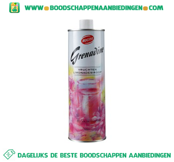 Siroop grenadine aanbieding