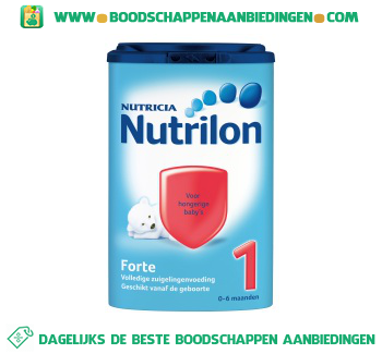 Nutrilon Forte 1 aanbieding