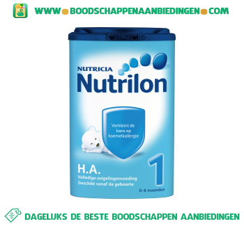 Nutrilon Hypo-allergeen 1 aanbieding