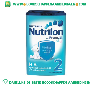 Nutrilon Hypo-allergeen 2 aanbieding