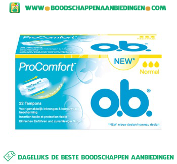 ProComfort tampons normal aanbieding