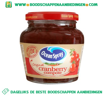 Cranberry compote aanbieding