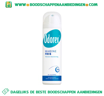 Odorex Deospray marine fris aanbieding