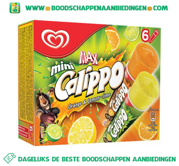 hand heel veel neef Ola IJs calippo minis orange-lemon aanbieding - Boodschappen Aanbiedingen