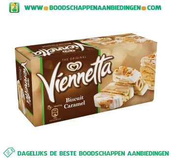Ola Viennetta biscuit caramel aanbieding