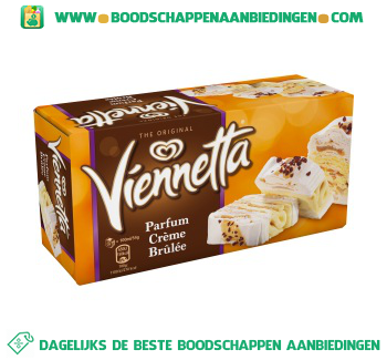 Viennetta creme brulee aanbieding