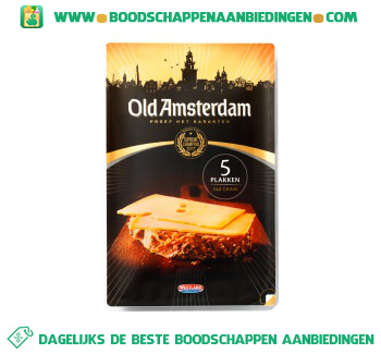 Old Amsterdam 5 kaasplakken aanbieding