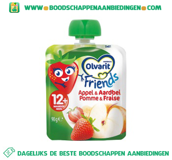 Olvarit 12m appel/aardbei friends aanbieding