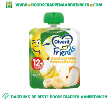 12m appel/banaan friends aanbieding