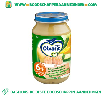 Olvarit 6m81 pmp aardappel met zalm aanbieding