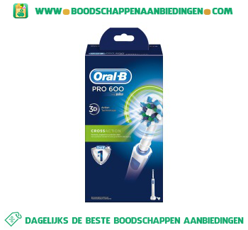 Oral-B Pro 600 electrische tandenborstel aanbieding