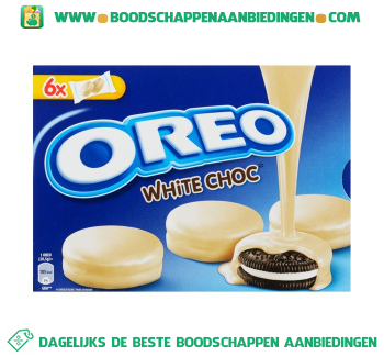 Omhuld met witte chocolade 6x2 stuks aanbieding