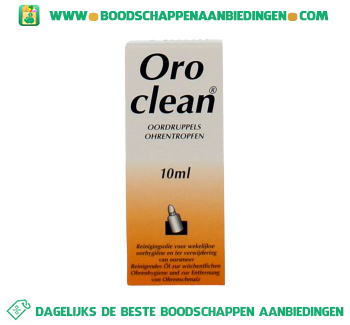 Oroclean Oordruppels aanbieding