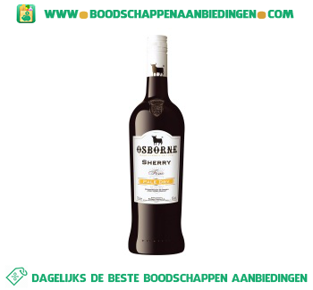 Osborne Sherry fino aanbieding