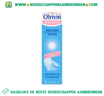 Otrivin Baby&kind extra care aanbieding