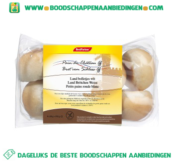 Pain du Chateau Glutenvrije bolletjes wit aanbieding