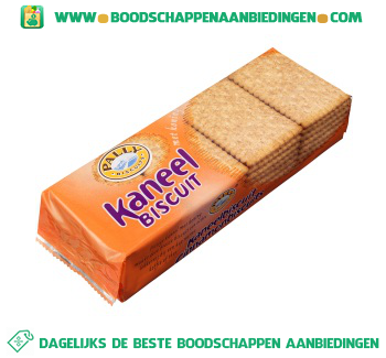 Kaneelbiscuit aanbieding