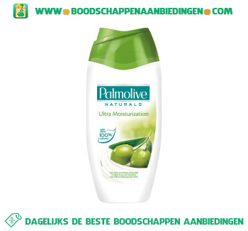 Palmolive Naturals douchemelk met olijf & hydraterende melk aanbieding