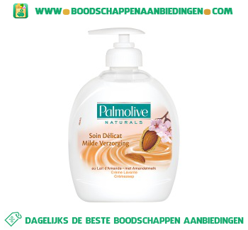 Palmolive Naturals milde verzorging met amandelmelk aanbieding