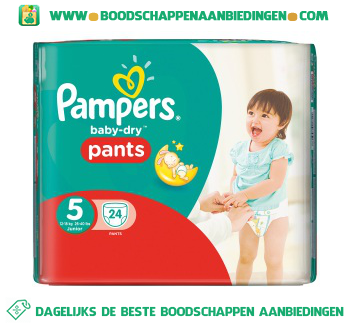 Baby dry pants junior 5 aanbieding