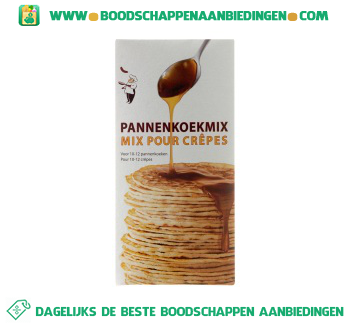 Pannenkoekmix aanbieding