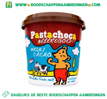 Pastachoca Melk cacao aanbieding