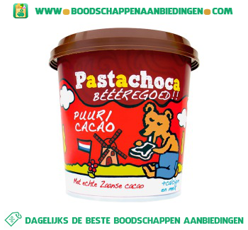 Pastachoca Puur cacao aanbieding