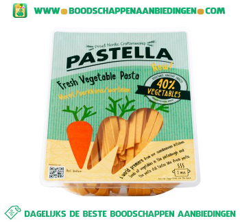 Verse groentepasta wortelen aanbieding