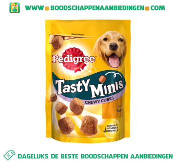 Pedigree Chewy cubes aanbieding