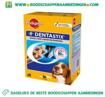 Dentastix dagelijkse mondverzorging 10-25 kg aanbieding