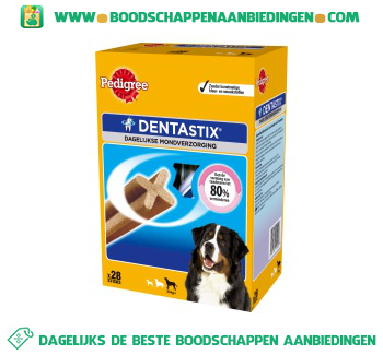 Pedigree Dentastix dagelijkse mondverzorging 25 kg + aanbieding