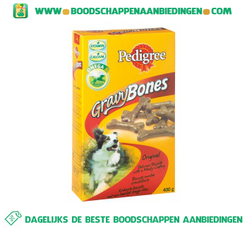 Pedigree Gravy bones aanbieding