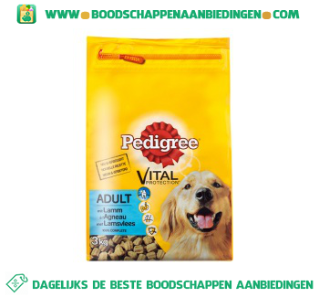 Pedigree Vital protection adult met lamsvlees aanbieding