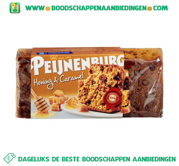 Peijnenburg Honing & caramelkoek aanbieding