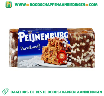 Peijnenburg Parelkandij koek aanbieding