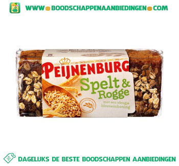 Spelt & rogge ontbijtkoek aanbieding