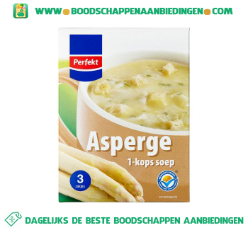 1-kopssoep asperge aanbieding