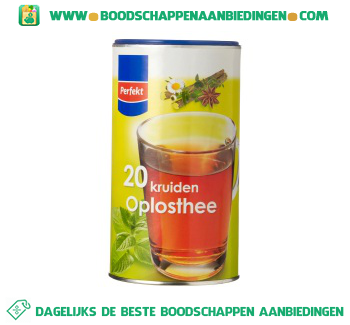 20 kruiden oplosthee aanbieding