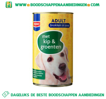 Adult brokken in saus met kip & groenten aanbieding