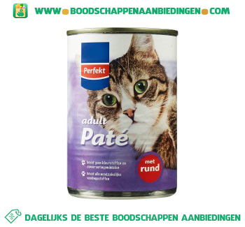 Adult paté met rund aanbieding