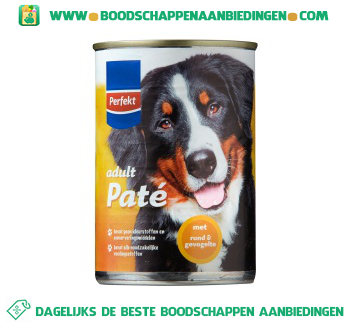 Adult paté met rund & gevogelte aanbieding