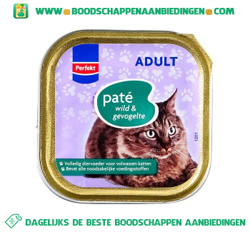 Perfekt Adult paté wild & gevogelte aanbieding