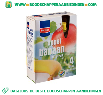 Appel & banaan knijpfruit aanbieding