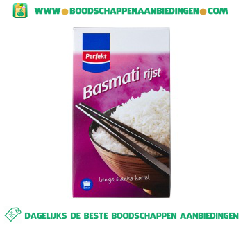 Basmati rijst aanbieding