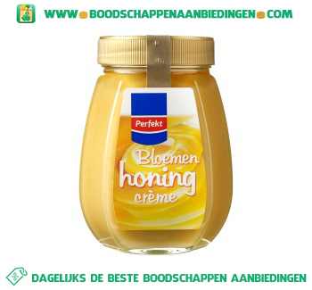 Bloemenhoning crème aanbieding