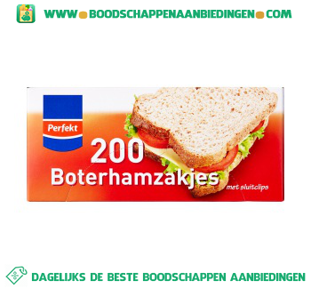 Boterhamzakjes aanbieding