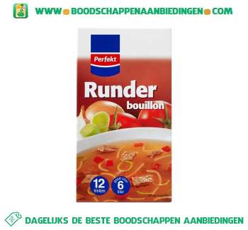 Bouillon rundvlees aanbieding