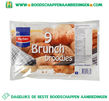 Perfekt Brunchbroodjes aanbieding